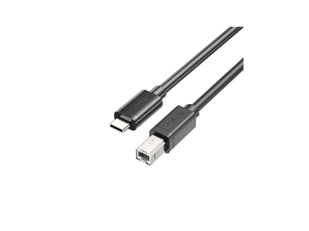 Unitek USB-C to USB-B Data & Charging Cable - 2M for Printers & More Unitek USB-C to USB-B Data & Charging Cable - 2M for Printers & More
